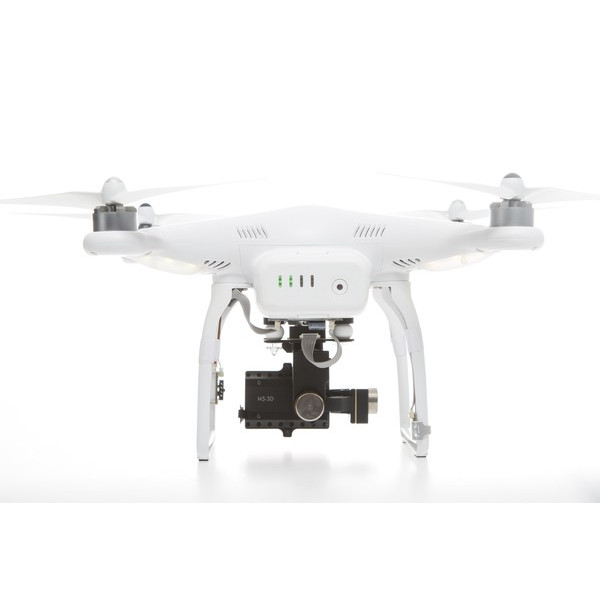 Підвіс DJI Zenmuse H3-3D для GoPro адаптований під Phantom 2